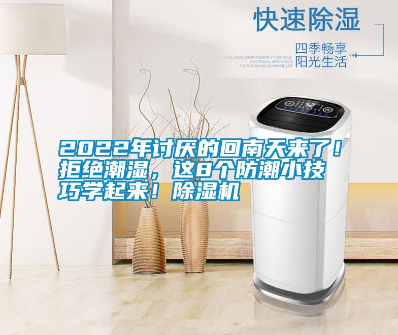2022年討厭的回南天來了!拒絕潮濕,這8個防潮小技巧學起來!除濕機