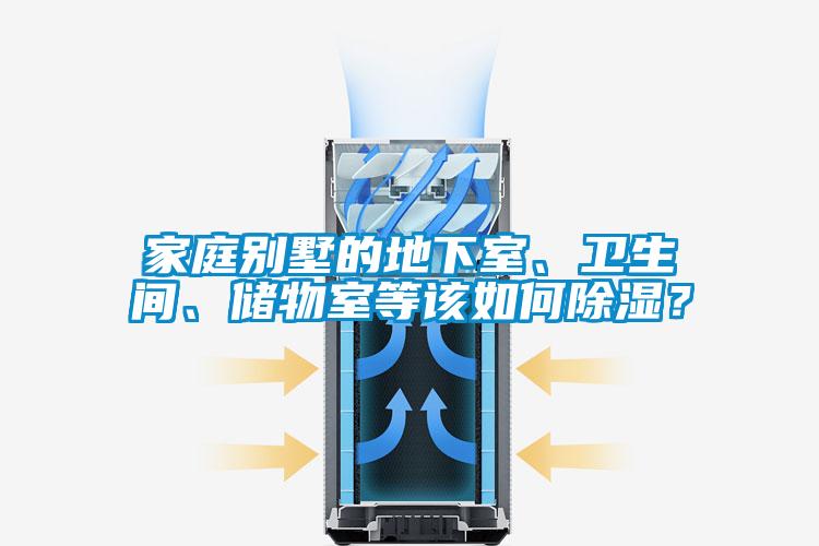 家庭別墅的地下室、衛(wèi)生間、儲物室等該如何除濕？