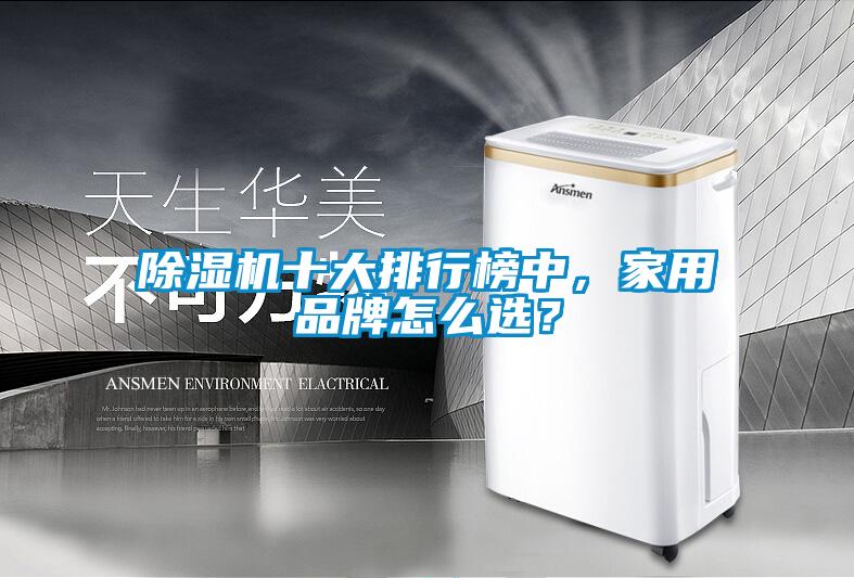 除濕機十大排行榜中，家用品牌怎么選？