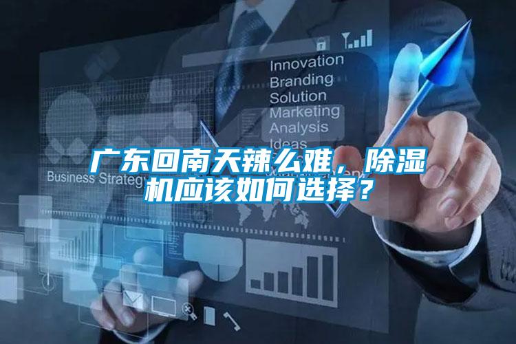 廣東回南天辣么難,除濕機(jī)應(yīng)該如何選擇?