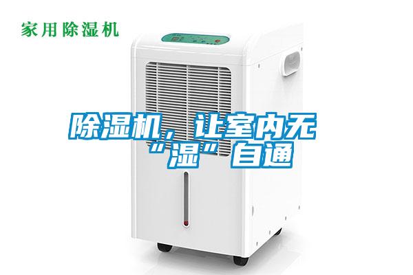 除濕機(jī)，讓室內(nèi)無(wú)“濕”自通