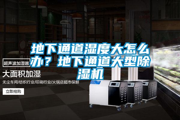 地下通道濕度大怎么辦？地下通道大型除濕機
